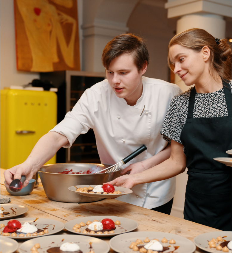 Kochkurs in Riga während einer Incentive Reise